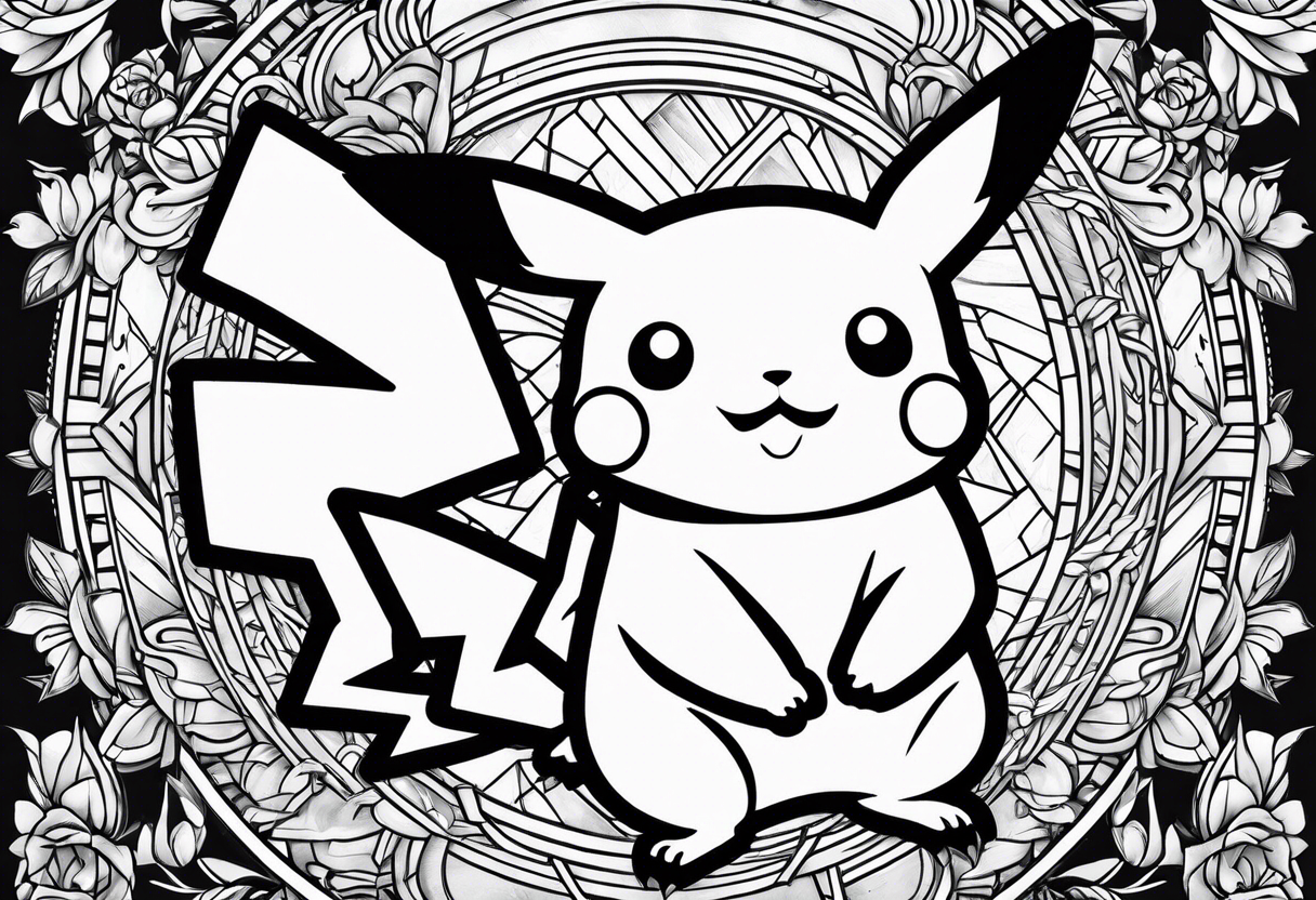 pikachu tattoo idea