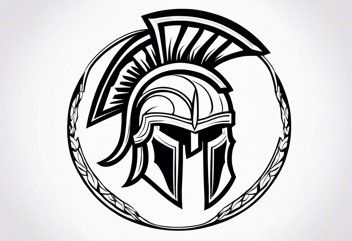 Ancient spartan  symbol tattoo tattoo idea