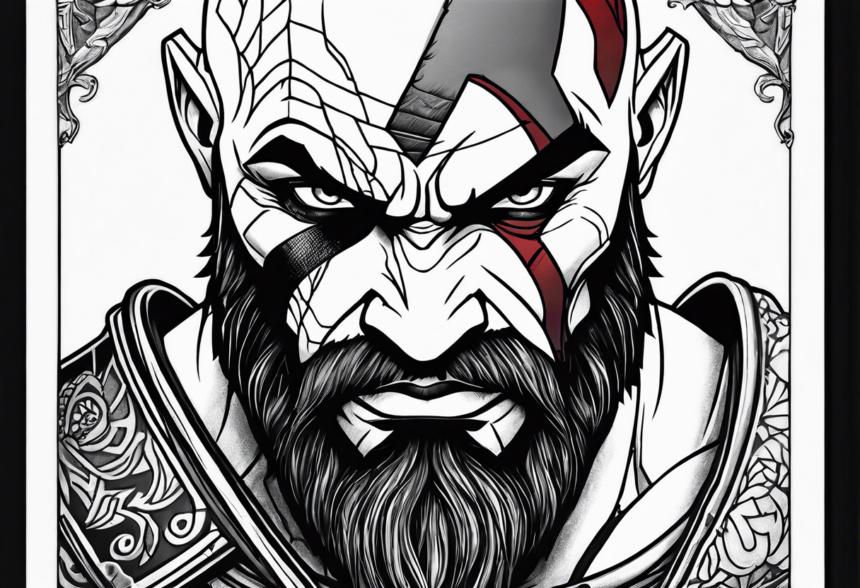 Kratos tattoo idea