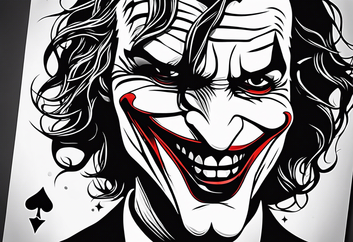 joker tattoo idea