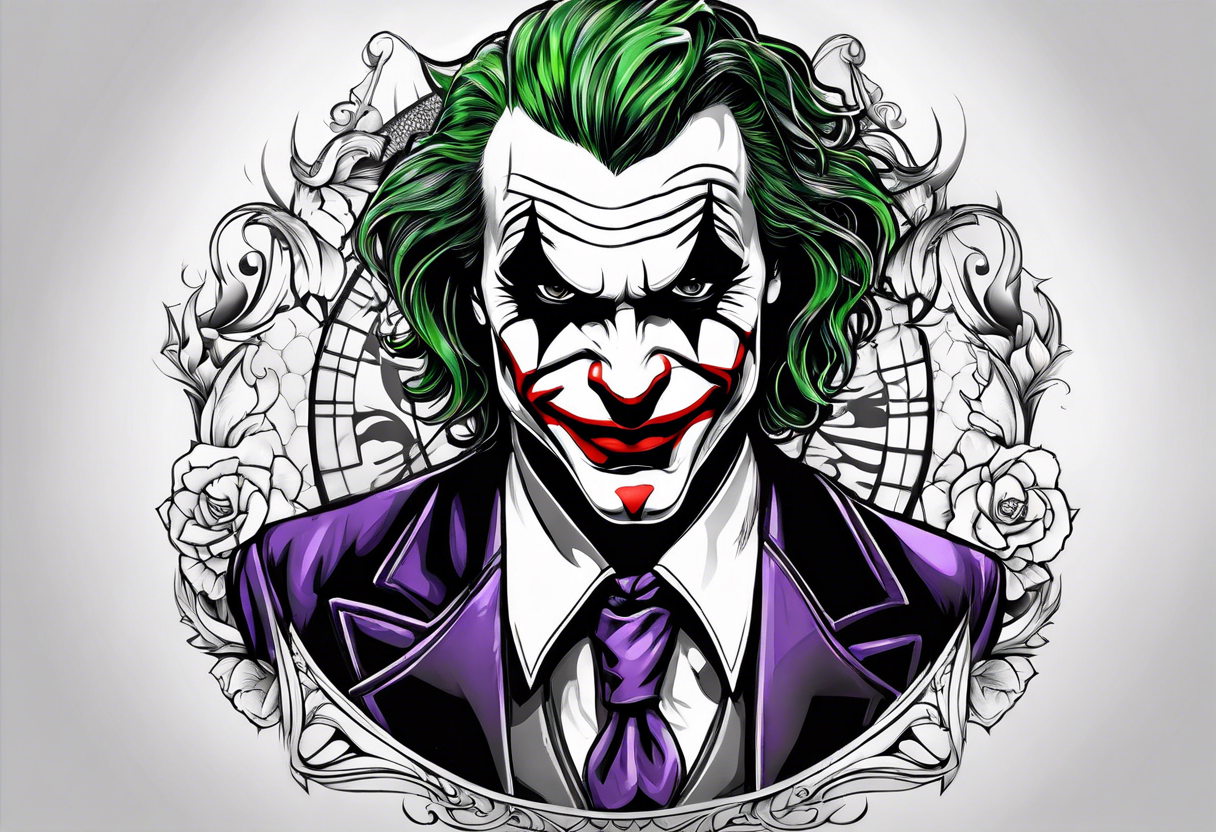 joker tattoo idea