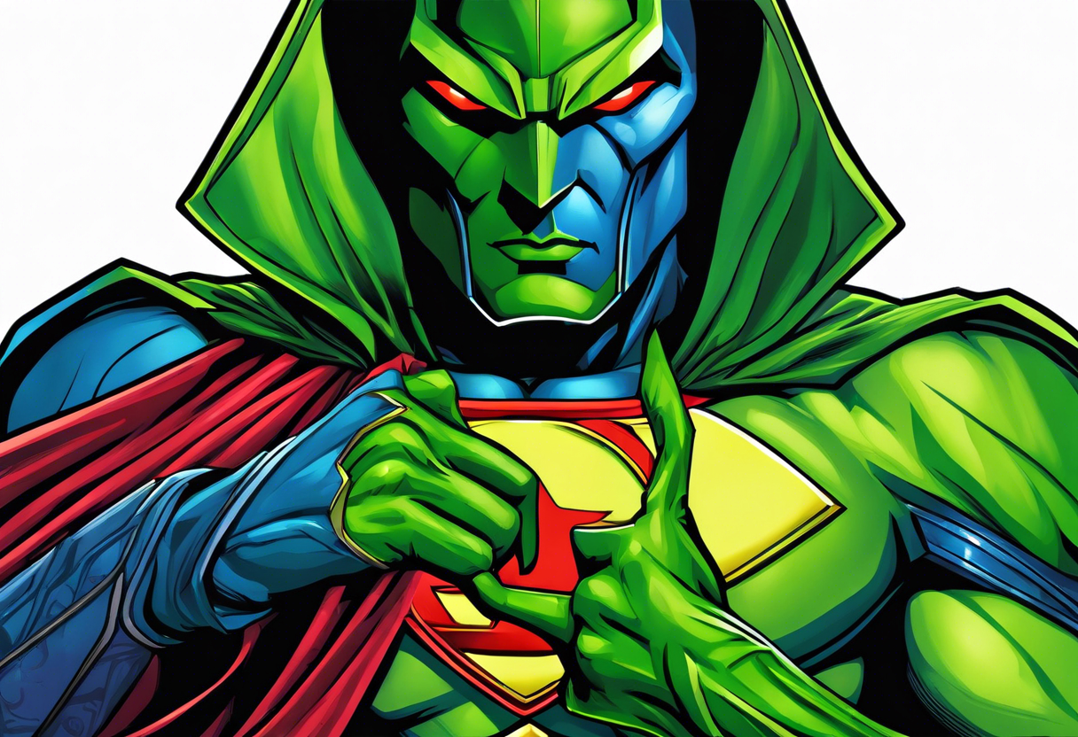 Martian Manhunter tattoo idea