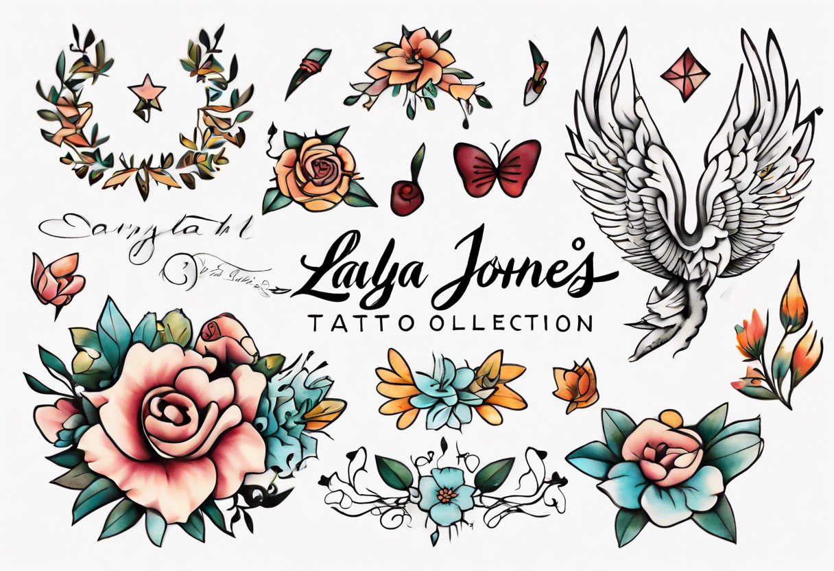 Scripted name, Layla Jones tattoo idea