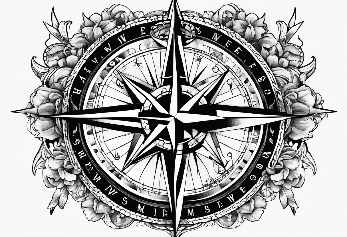 Compass Tattoos: Meanings, Tattoo Styles & Tattoo Ideas