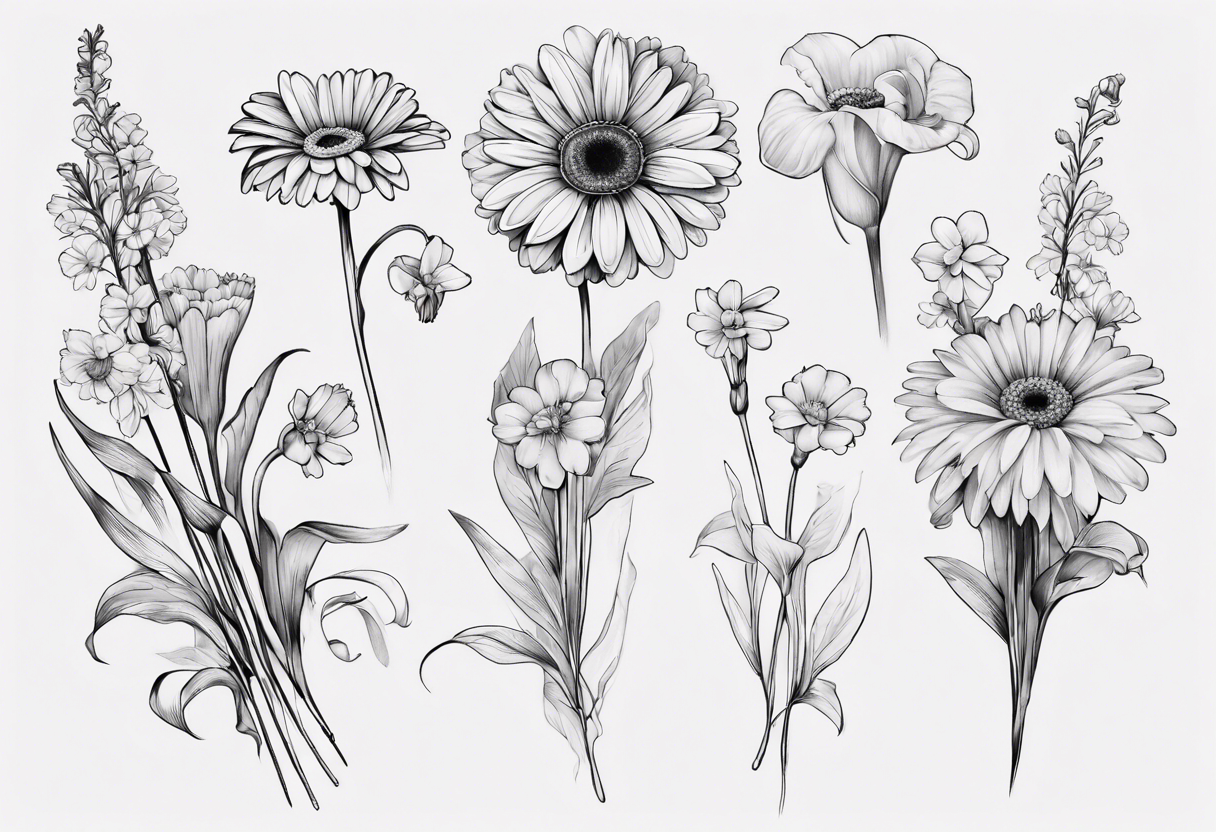 15 Trending Gerbera Flower Tattoo Designs With Meanings