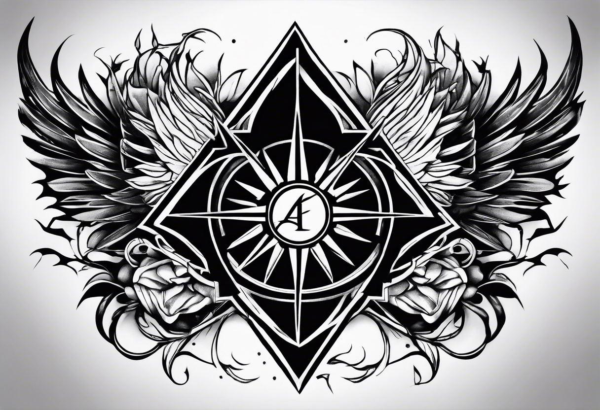 hybrid theory logo from linkin park tattoo idea