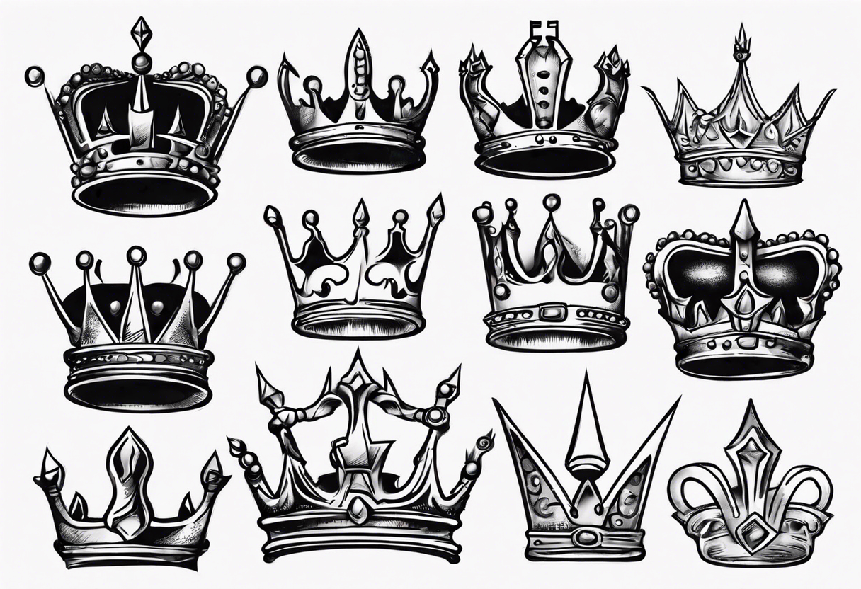 realistic tattoo #crown tattoo #tattoo idea