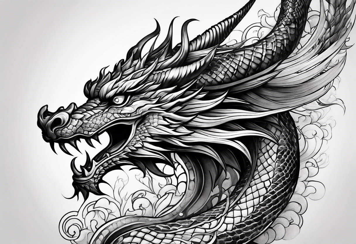 Japanese Sleeve Tattoo Koi Dragon Phoenix 02 – Joe Haasch Tattoo