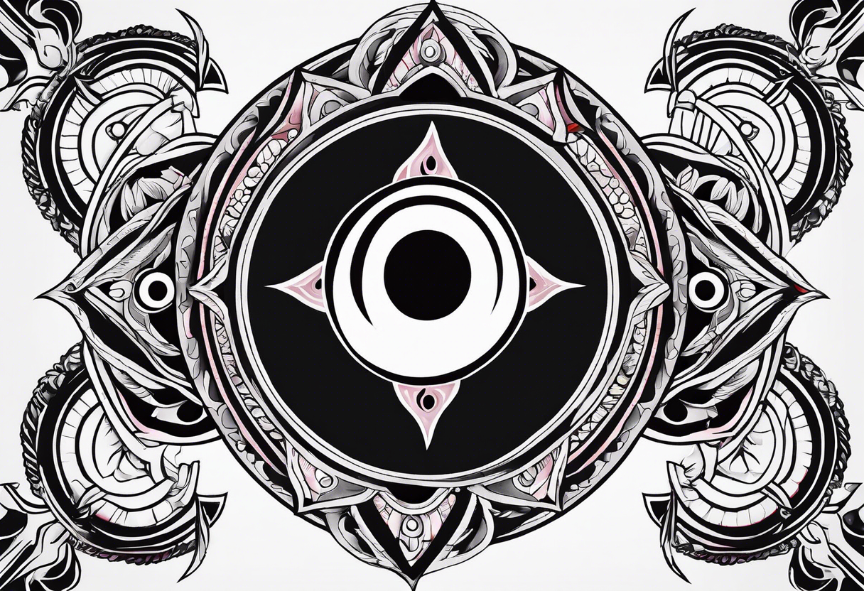 mangekyou sharingan tattoo idea