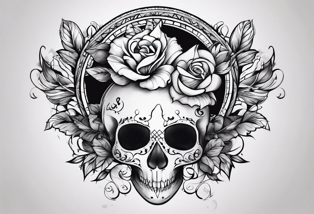 faceless tattoo idea