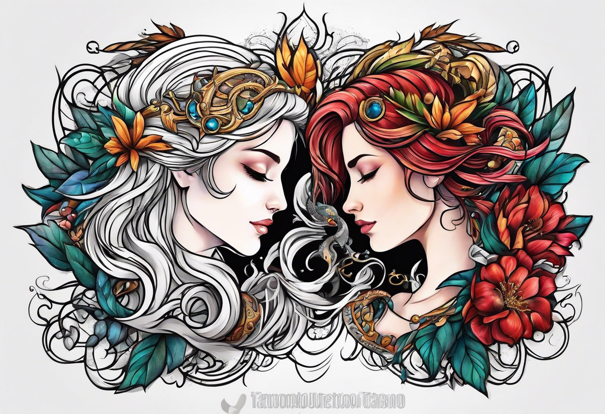 Virgo Tattoo Design Inspiration