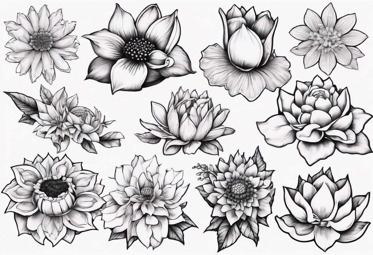 Tattoo Design Rose Stock Illustrations, Cliparts and Royalty Free Tattoo  Design Rose Vectors