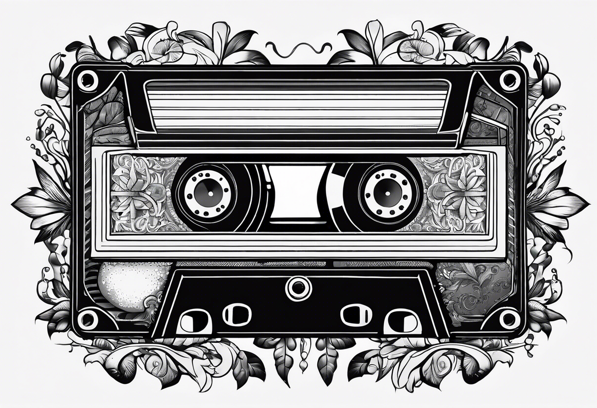 Cassette Tapes Drawing Stock Illustrations – 178 Cassette Tapes Drawing  Stock Illustrations, Vectors & Clipart - Dreamstime