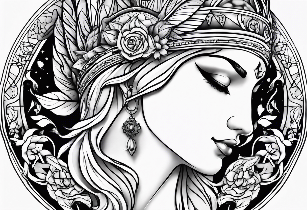 Athena tattoo idea