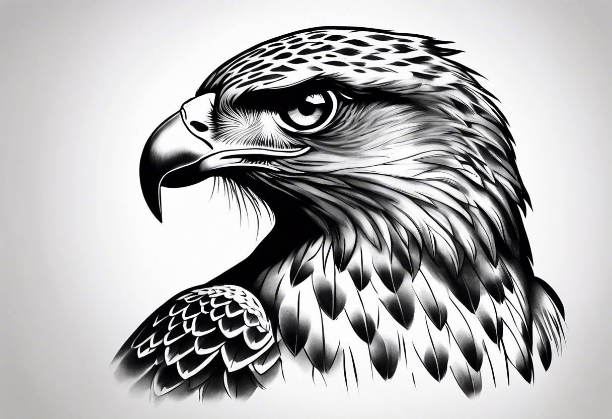 A Hawk tattoo idea