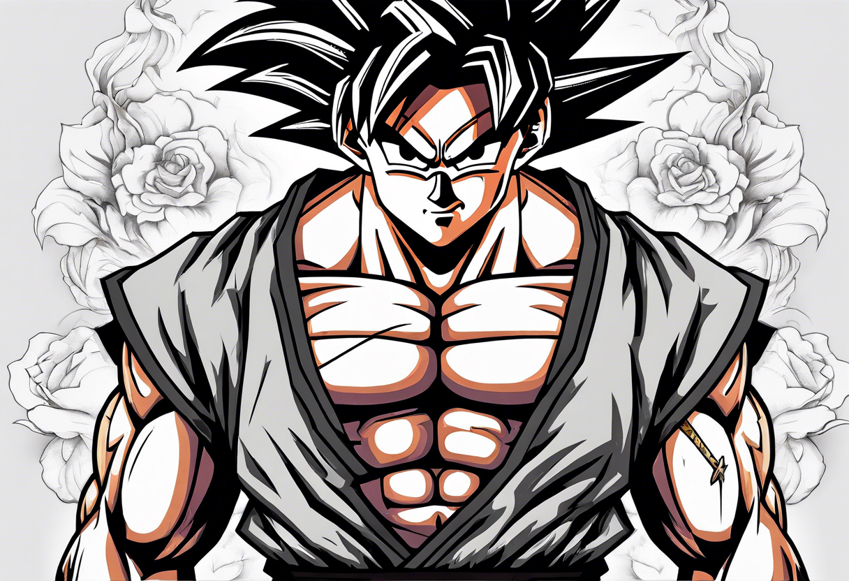 Son Goku death tattoo idea