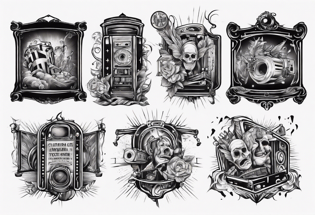 Camera Tattoo: Over 1,373 Royalty-Free Licensable Stock Illustrations &  Drawings | Shutterstock