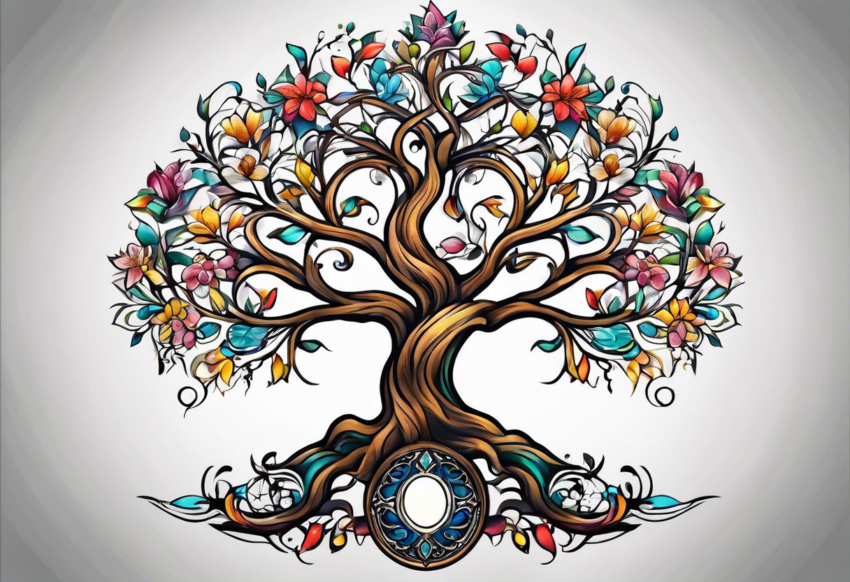 Tree of life tattoo idea