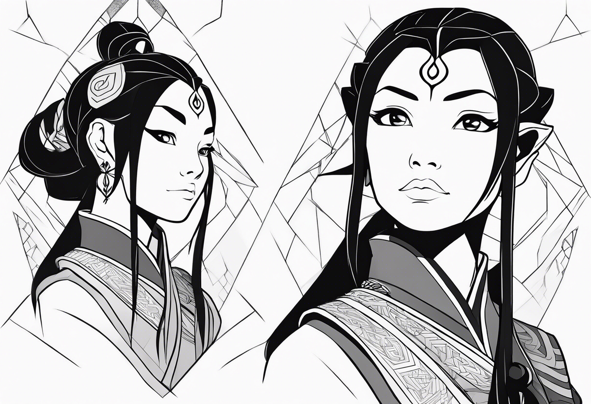 avatar the last airbender azula tattoo idea