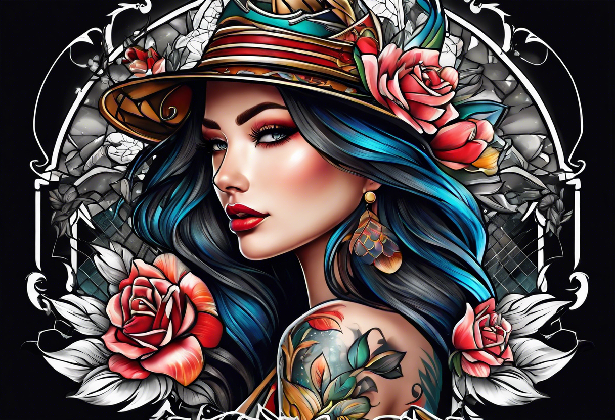 full tattoo canvas tattoo idea