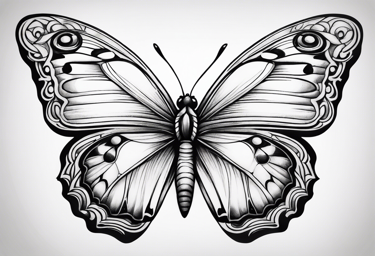 butterfly tattoo idea