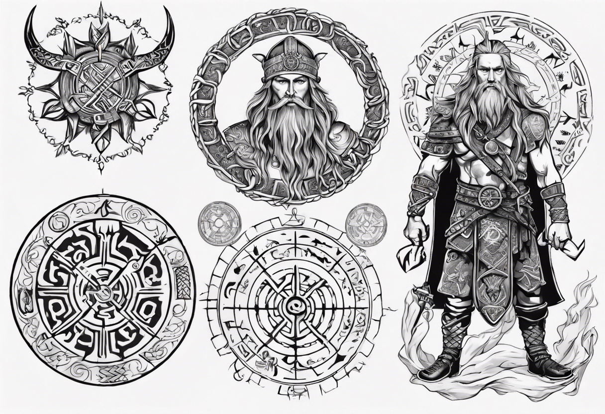 207 Cool Traditional Viking Tattoos for Men [2024 Guide]