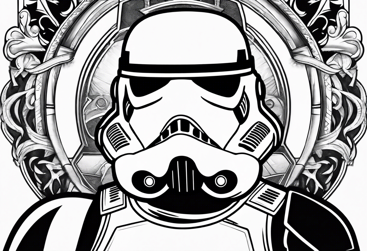 Nurse storm trooper tattoo idea