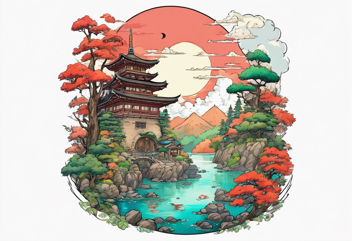 studio ghibli tattoo idea