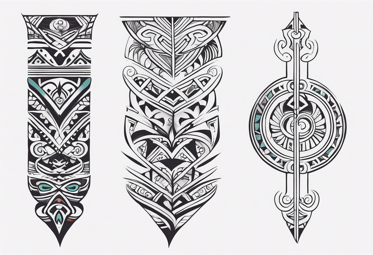 maori tribal  spine tattoo tattoo idea