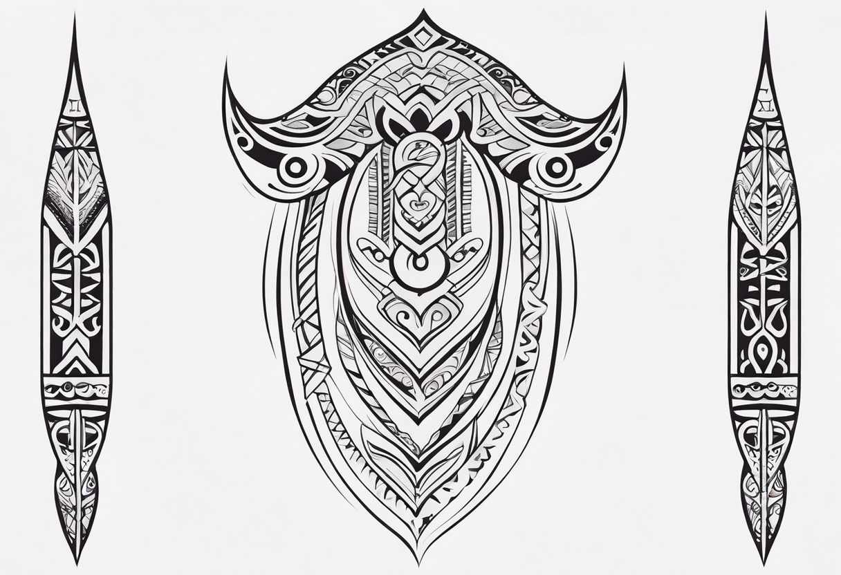 maori tribal  spine tattoo tattoo idea