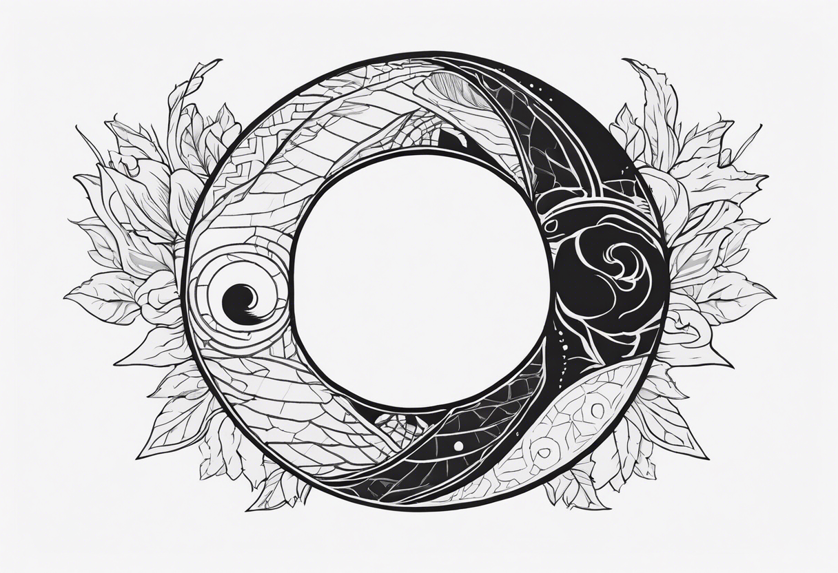 dead ouroboros tattoo idea