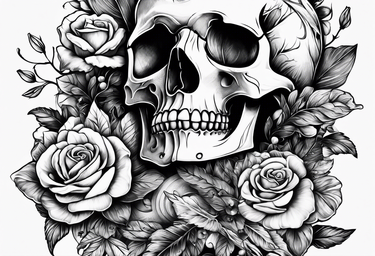 The words Memento Mori tattoo idea