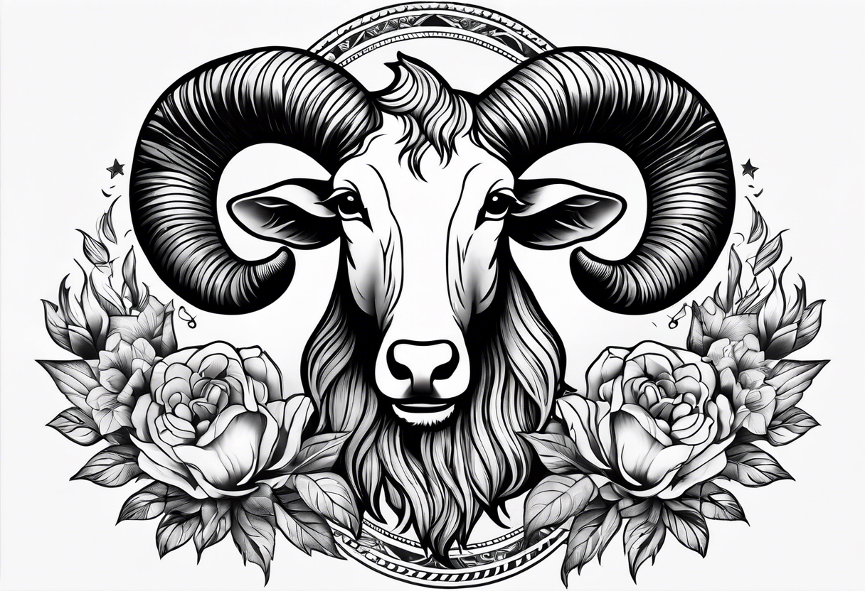 Fire Aries tattoo tattoo idea