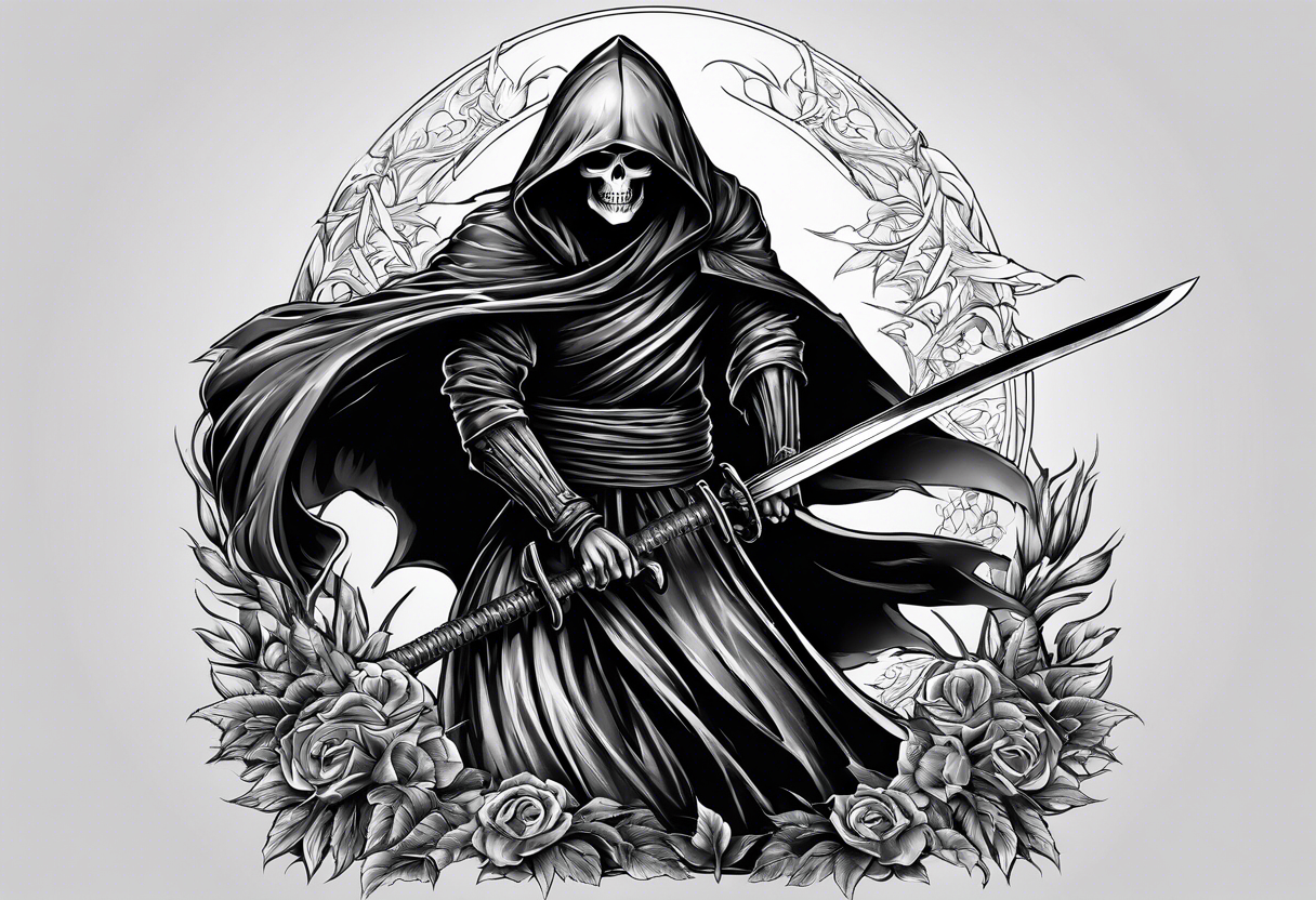 30 Meaningful Grim Reaper Tattoo Designs | Art and Design