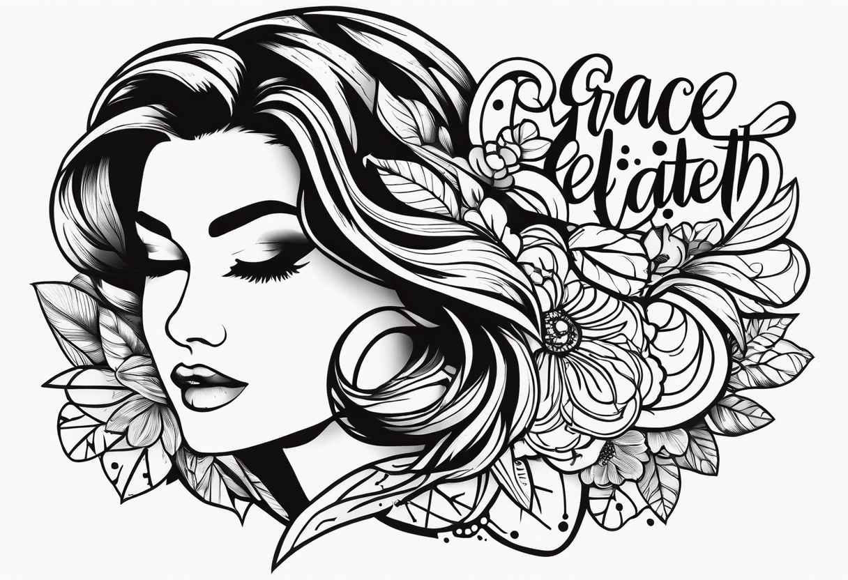 Grace Elizabeth tattoo idea