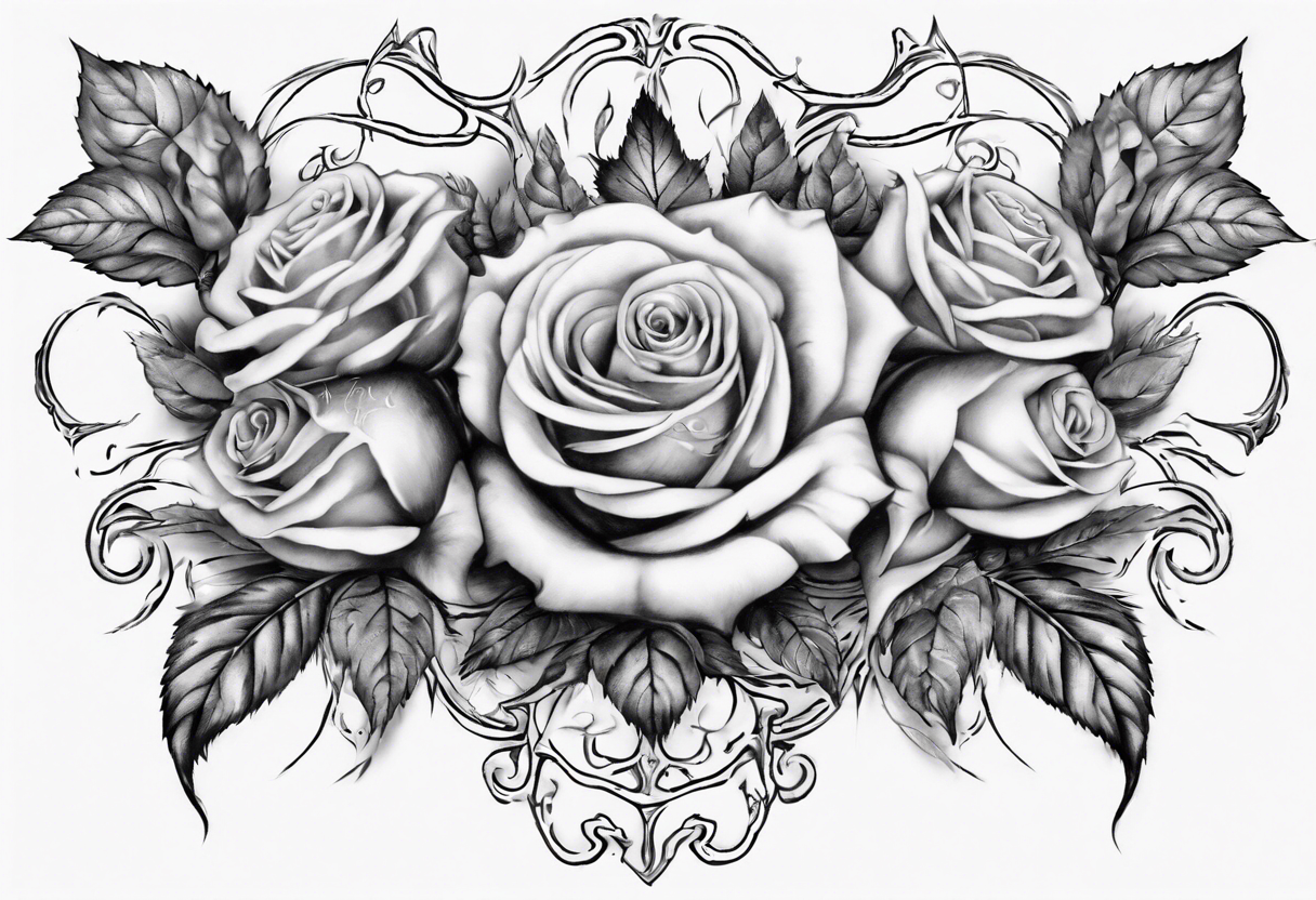 20 top Rose Tattoo Stencil ideas in 2024