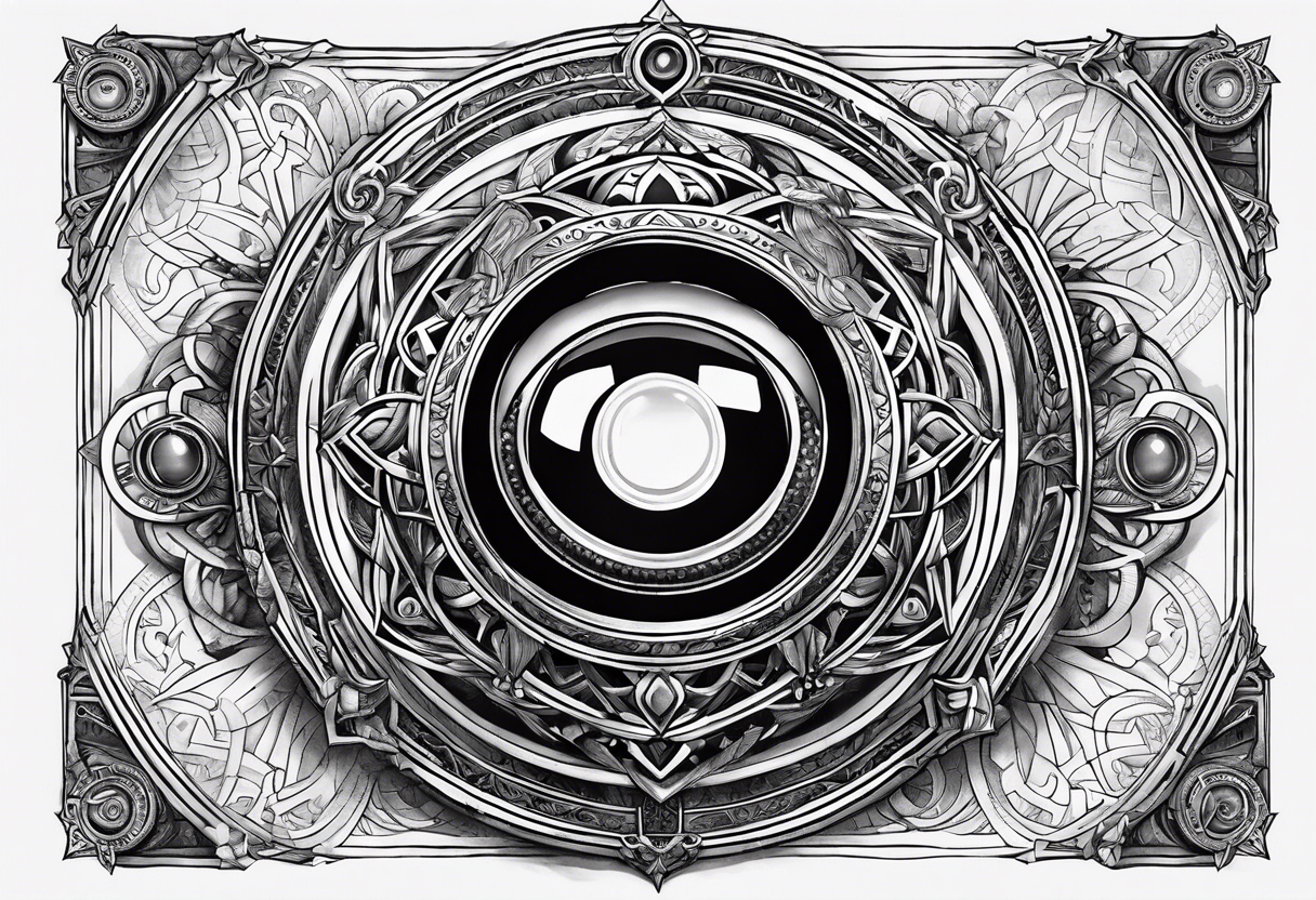 Dr strange eye of agamotto tattoo idea