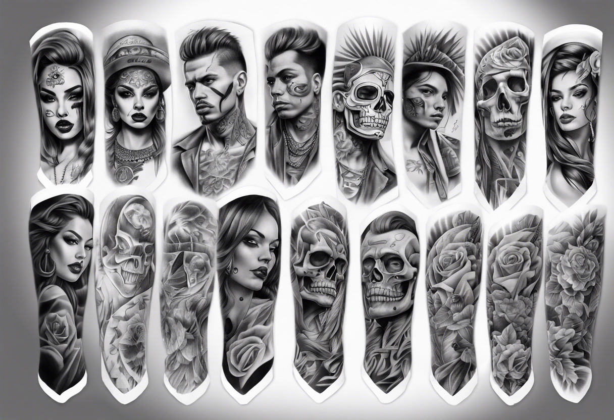 Cholo & Gangster Tattoos | Realistic Temporary Tattoos – Page 2 – TattooIcon