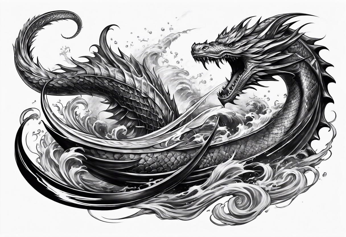 Leviathan from final fantasy tattoo idea