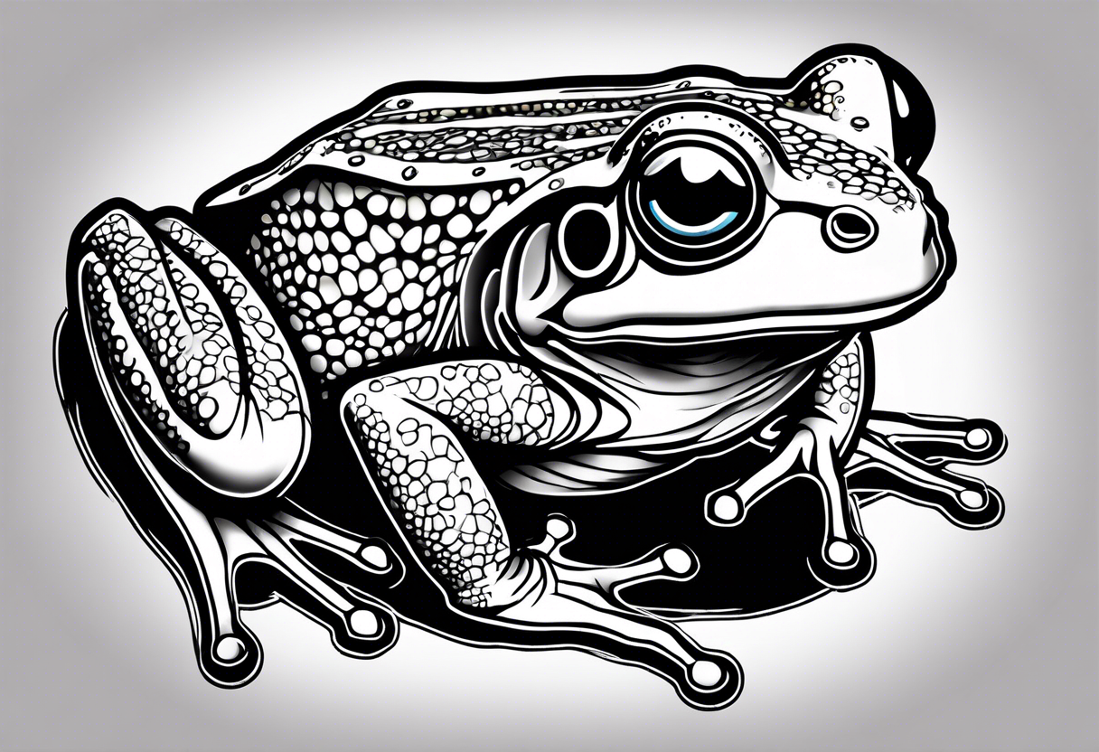 frog tattoo idea