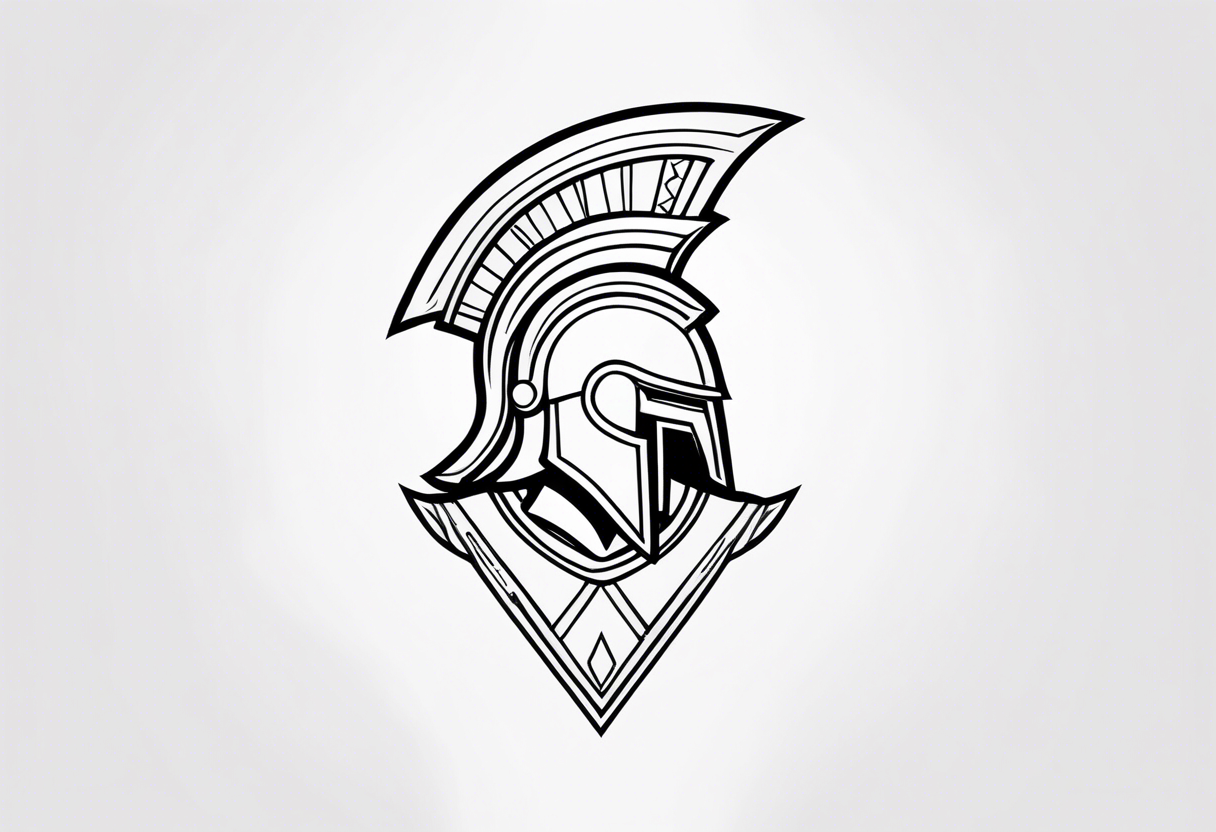 Ancient spartan  symbol tattoo tattoo idea