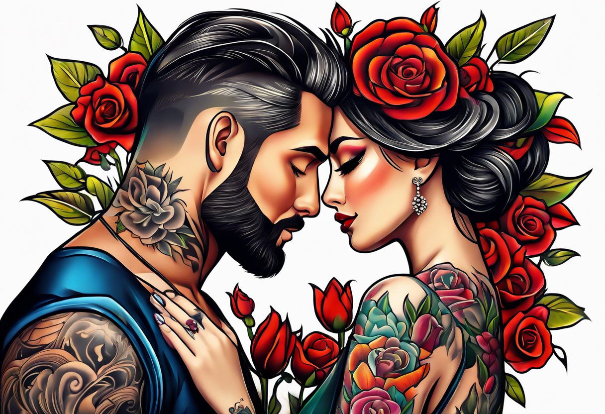 Husband and wife tattoo idea