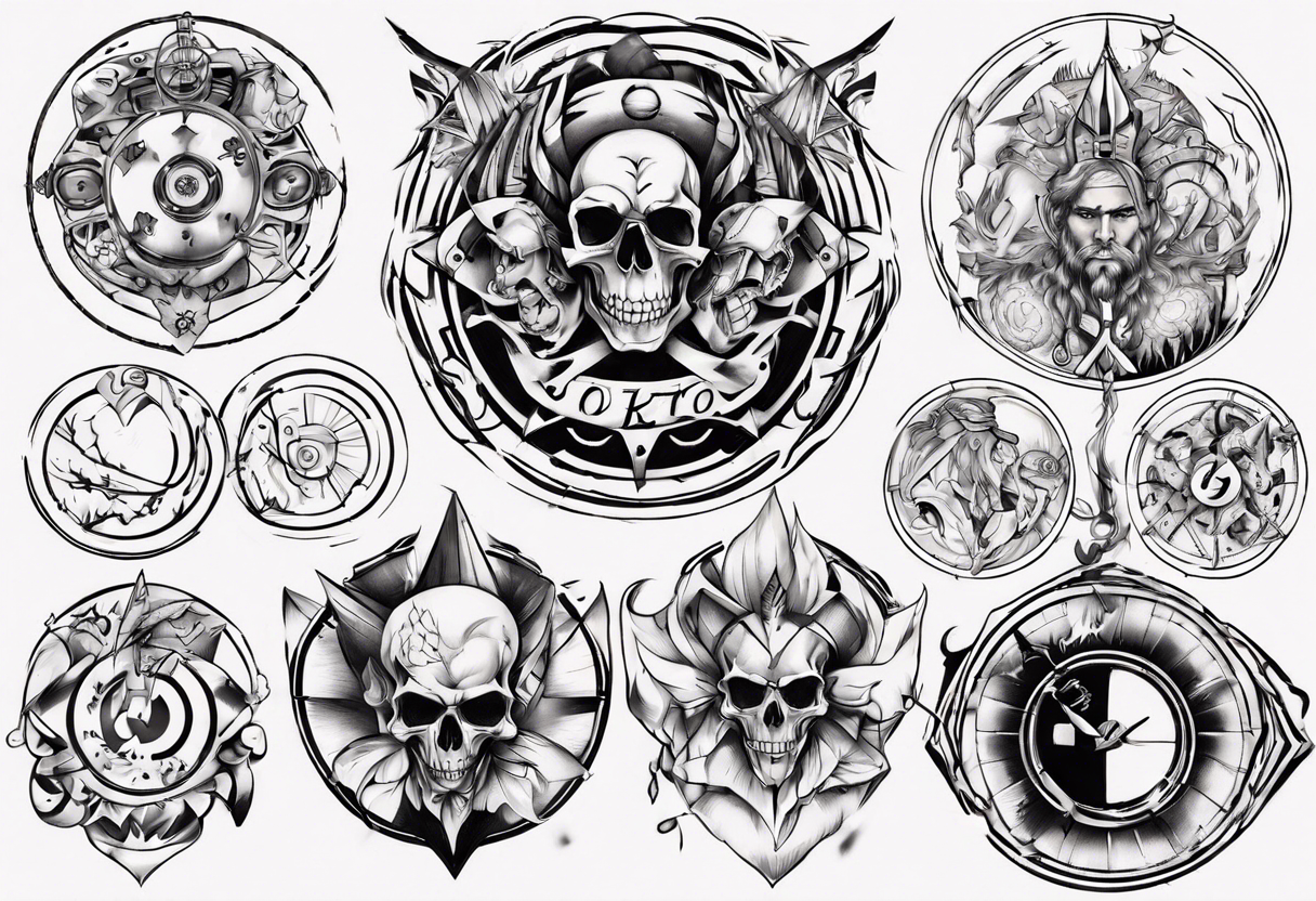 disc jokey tattoo idea