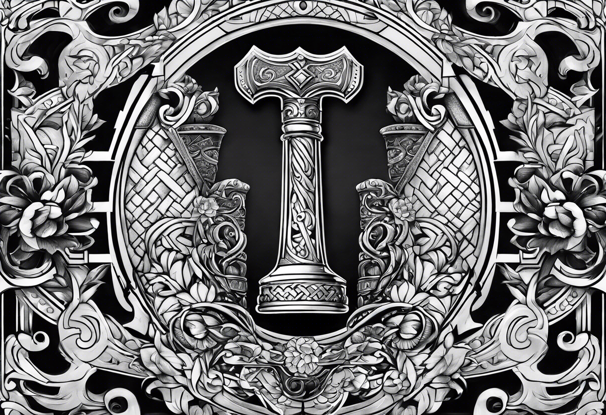 Mjölnir tattoo idea