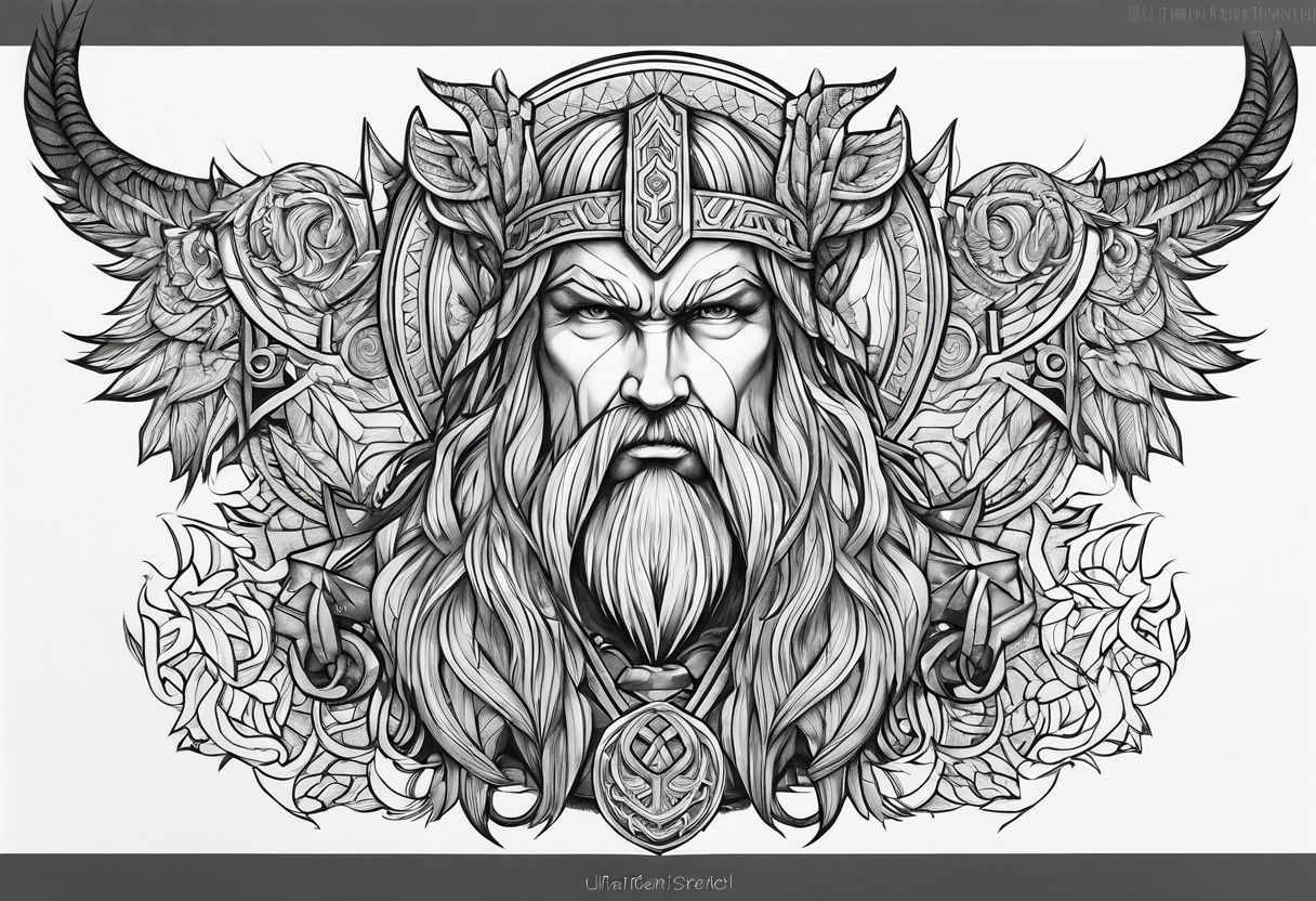 Norse mythology tattoo idea