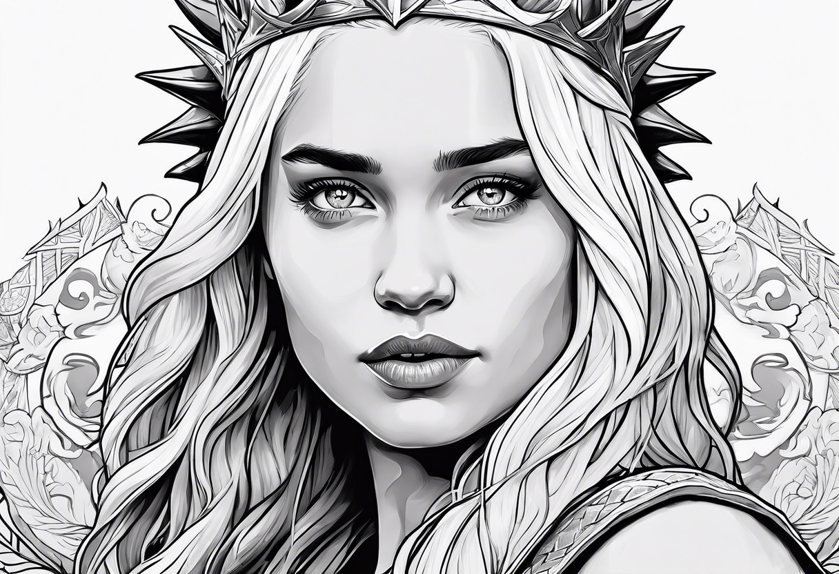 game of thrones daenerys o that the whole figure can be seen tattoo idea