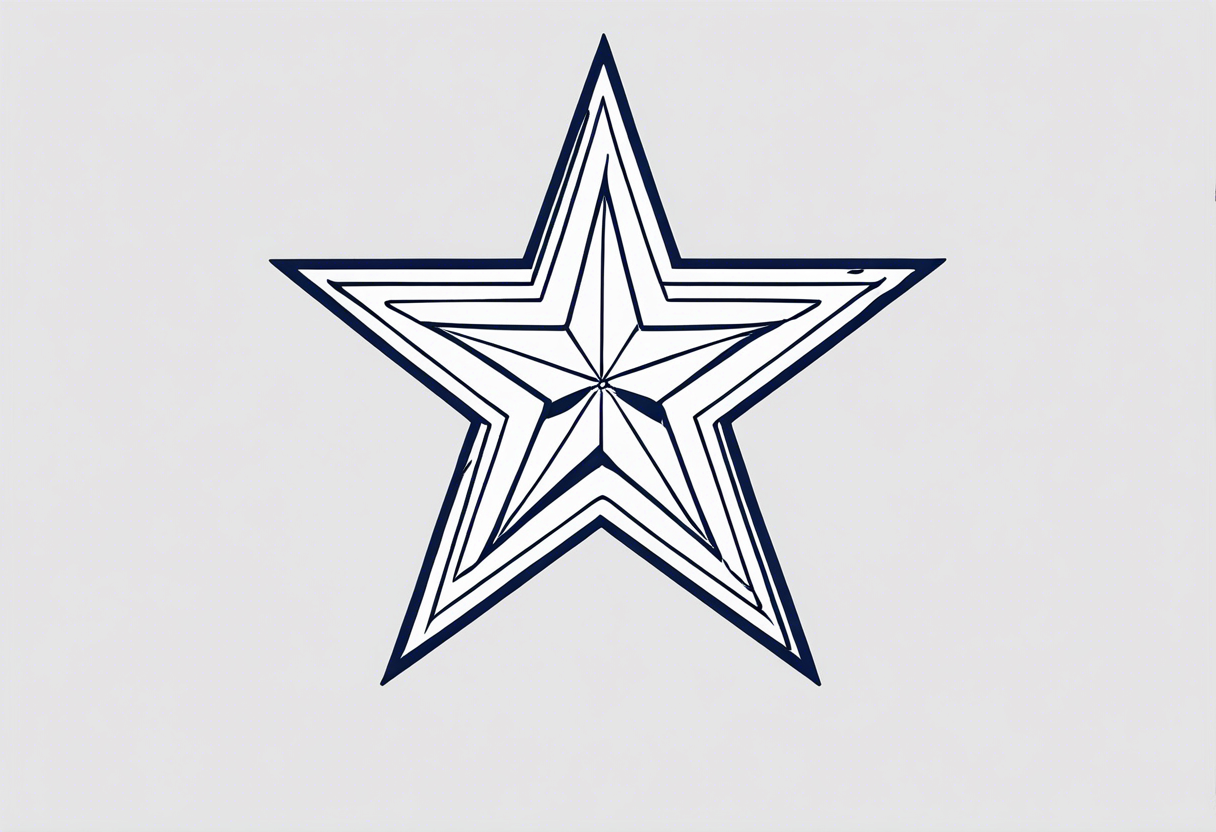 dallas cowboy star tattoo idea