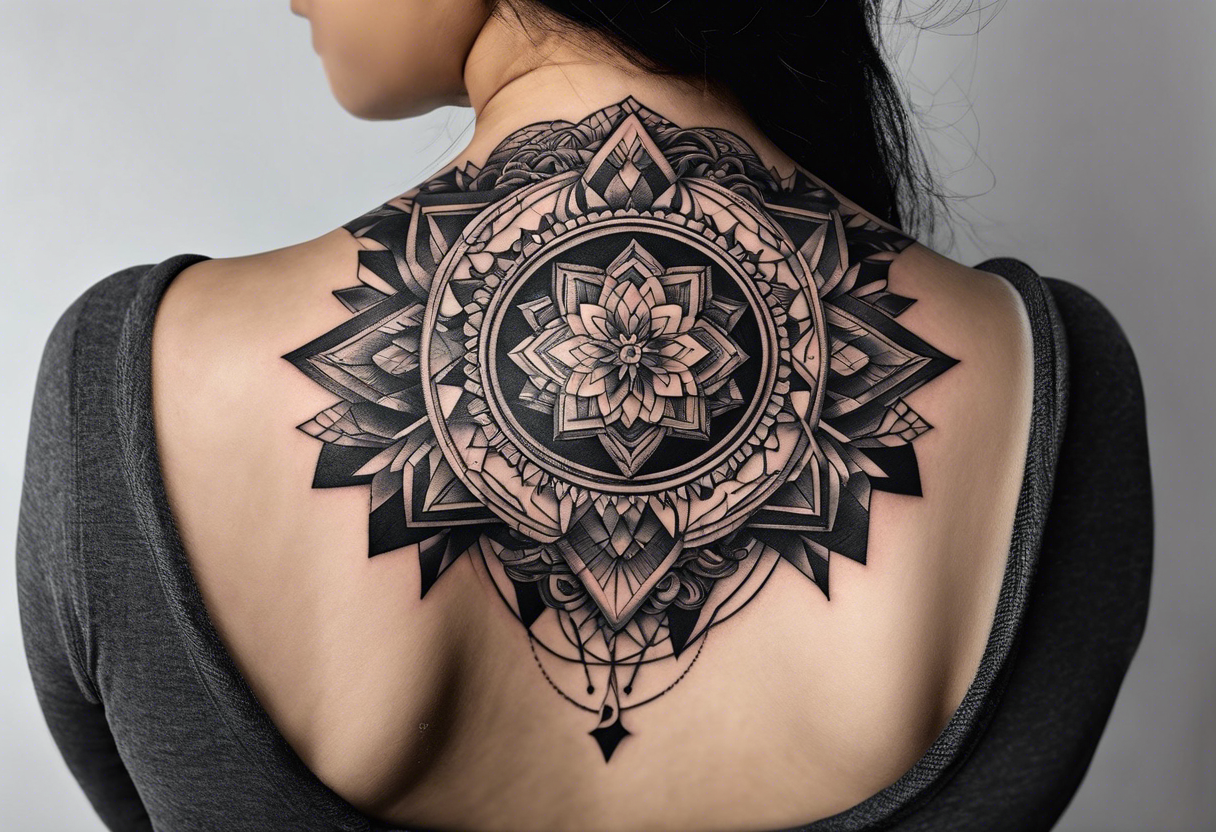 Tattoo that resembles power. a combination of suffering and overcoming  obstacles to become the best version of yourself. tattoo idea | TattoosAI