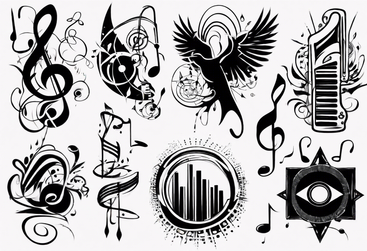 30+ Music Note Tattoo Designs and Ideas – neartattoos