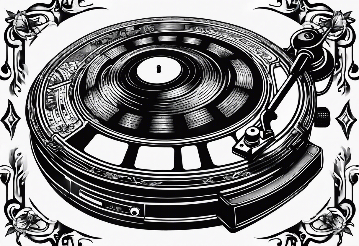 270+ Dj Tattoo Designs Stock Illustrations, Royalty-Free Vector Graphics &  Clip Art - iStock